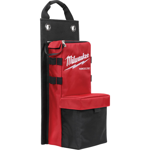 Sac pour sertisseur/coupe-c&acirc;bles polyvalent, Nylon, 2 pochettes, Noir/Rouge Southpoint Industrial Supply