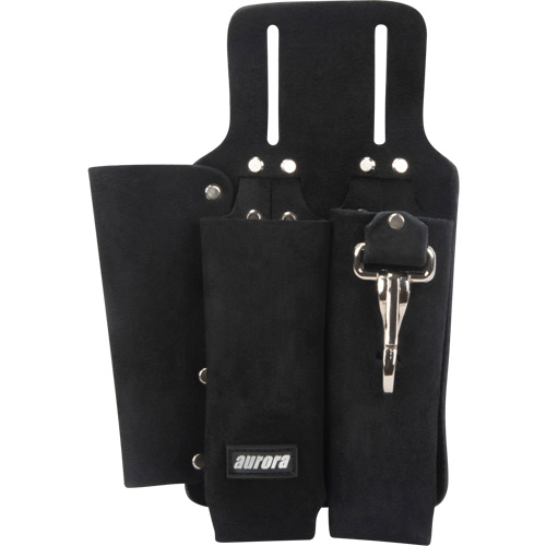 Porte-outils pour monteur de ligne, Porte-outil multiple, Cuir, 3 Poches Southpoint Industrial Supply