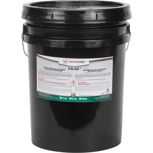 Aerochem CS-40 Low-Temperature Multi-Purpose Grease, 17 kg, Pail Southpoint Industrial Supply