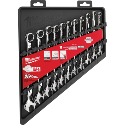 Wrench Set, Combination, 11 Pieces, Metric Southpoint Industrial Supply