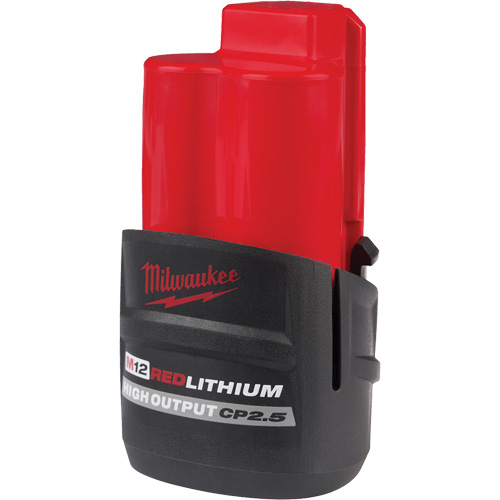 M12 Redlithium High Output CP2.5 Battery Pack, Lithium-Ion, 12 V, 2.5 Ah Southpoint Industrial Supply
