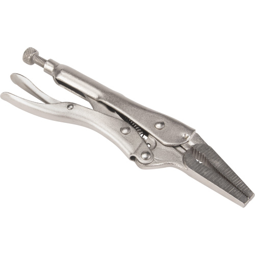 Locking Pliers with Wire Cutter, 6-1/2" Length, Long Nose Southpoint Industrial Supply