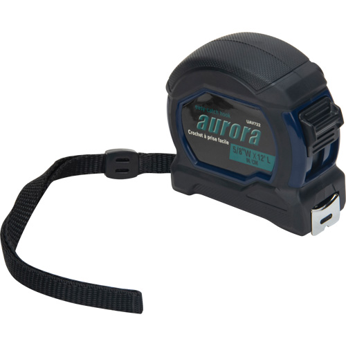 Tape Measure, 5/8" x 12', Imperial & Metric Graduations Southpoint Industrial Supply