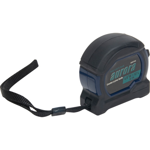 Tape Measure, 5/8" x 12', Imperial & Metric Graduations Southpoint Industrial Supply