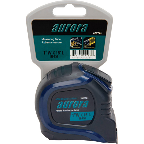 Tape Measure, 1" x 16', Imperial & Metric Graduations Southpoint Industrial Supply