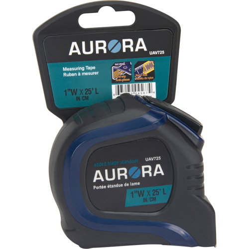 Ruban &agrave; mesurer, 1" x 25', Marques de goujon Imp&eacute;rial & m&eacute;trique Southpoint Industrial Supply
