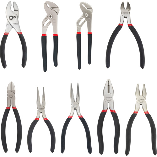 Jeu de pinces tout usage, 9 Morceaux Southpoint Industrial Supply