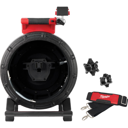 Flexible Pipeline Inspection Reel, 27.6" L x 19" W Display, 25 mm (0.98") Camera Head Southpoint Industrial Supply