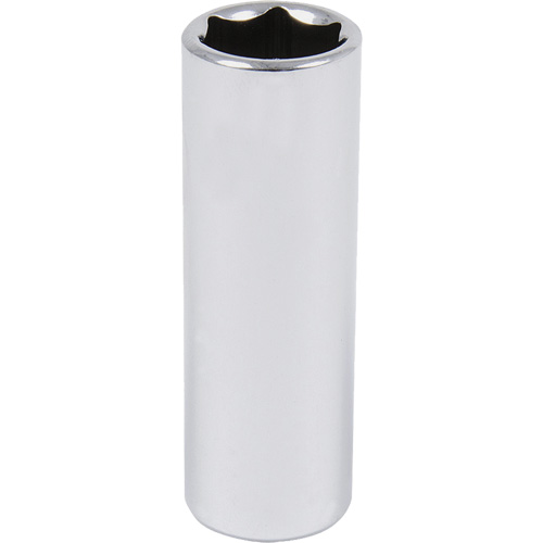 Douille chrom&eacute;e, 1-1/8", Prise 1/2", 6 pans, Profond Southpoint Industrial Supply