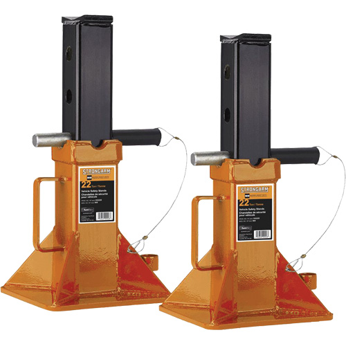 Supports de s&eacute;curit&eacute;, Tige verrouillable, Capacit&eacute; de 22 tonne(s) Southpoint Industrial Supply