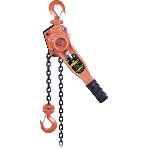 KLP-75-10 KLP Series Heavy-Duty Lever Chain Hoist, 10' Lift, 1500 lbs. (0.75 tons) Capacity Southpoint Industrial Supply