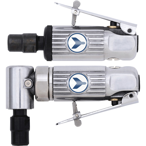 2-in-1 Mini Air Die Grinder Combo, 1/4", 25000/22000 RPM Southpoint Industrial Supply