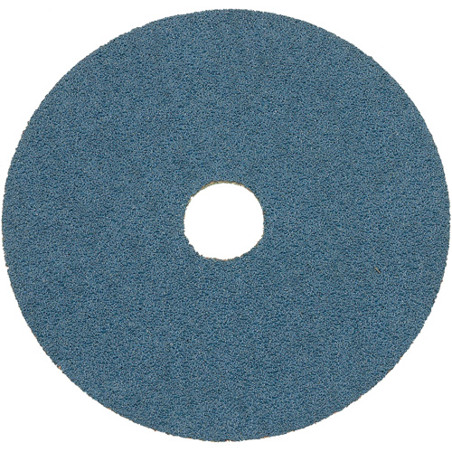 Disque de ponçage en fibre de r&eacute;sine, 7" dia., Grain Z24, Alumine de zirconium Southpoint Industrial Supply