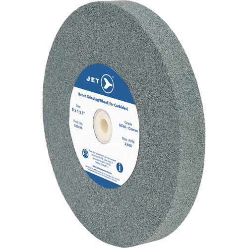 GC810C Bench Grinding Wheel, 8" x 1", 1" Arbor, Silicon Carbide Southpoint Industrial Supply