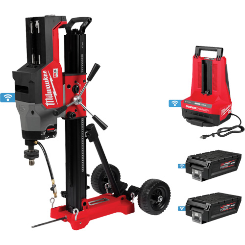 Ensemble sondeuse &agrave; carottage MX Fuel avec support Southpoint Industrial Supply