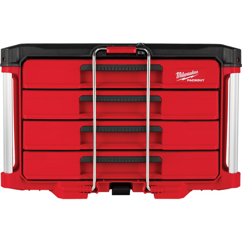 Boîte &agrave; outils avec 4 tiroirs PackOut, 16-3/10" x 22-1/5" x 14-3/10", Rouge Southpoint Industrial Supply