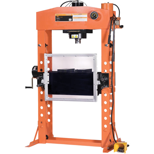 Super Heavy-Duty Shop Presses, 75 tons Capacity Southpoint Industrial Supply