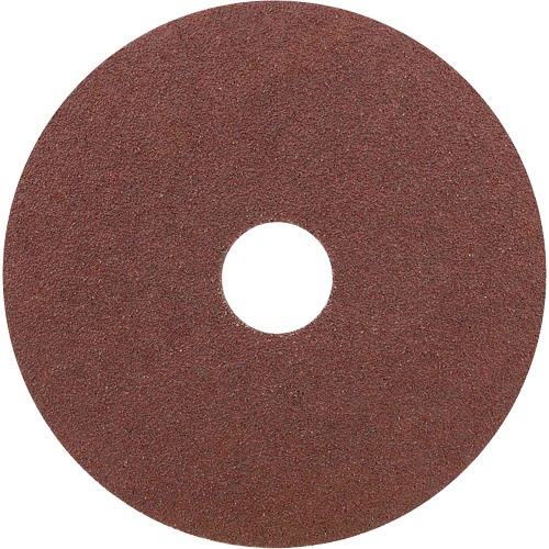 Disque de ponçage en fibre de r&eacute;sine pour meuleuses &agrave; angle — pour l'acier, 4-1/2" dia., Grain A60, Oxyde d'aluminium Southpoint Industrial Supply