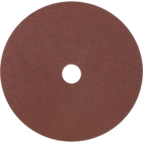 Disque de ponçage en fibre de r&eacute;sine pour meuleuses &agrave; angle — pour l'acier, 7" dia., Grain A60, Oxyde d'aluminium Southpoint Industrial Supply