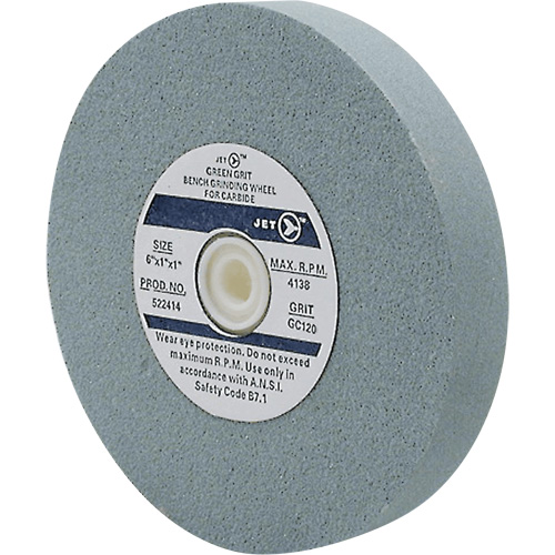 GC675C Bench Grinding Wheels, 6" x 3/4", 1" Arbor, Silicon Carbide Southpoint Industrial Supply