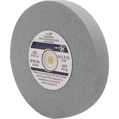 GC675M Bench Grinding Wheels, 6" x 3/4", 1" Arbor, Silicon Carbide Southpoint Industrial Supply