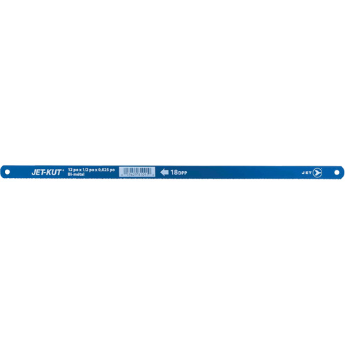 Lames de rechange pour scie &agrave; m&eacute;taux, Bim&eacute;tal/Acier rapide, 12" lo, 18 dents par pouce Southpoint Industrial Supply