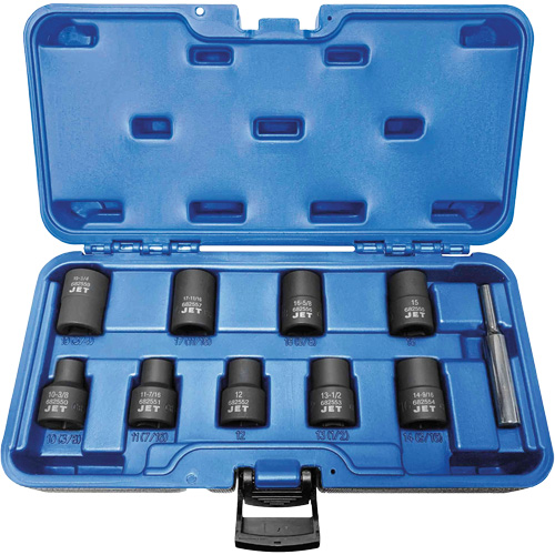 PST-1012 Twist Socket Sets, 10 Pcs, Impact, 1/2" Drive Size Southpoint Industrial Supply
