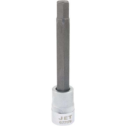 Extra-Long Bit Sockets, Hex, 8 mm x 4" L, 3/8" Drive Southpoint Industrial Supply