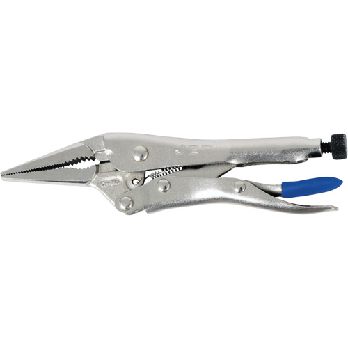 J4LN Long Nose Locking Pliers with Wire Cutter, 4" Length, Long Nose Southpoint Industrial Supply