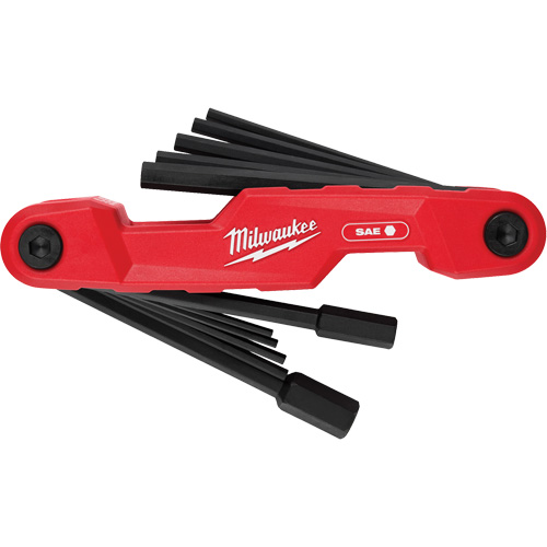 Electrician's SAE Folding Hex Key Set, 11 Pcs., Imperial Southpoint Industrial Supply