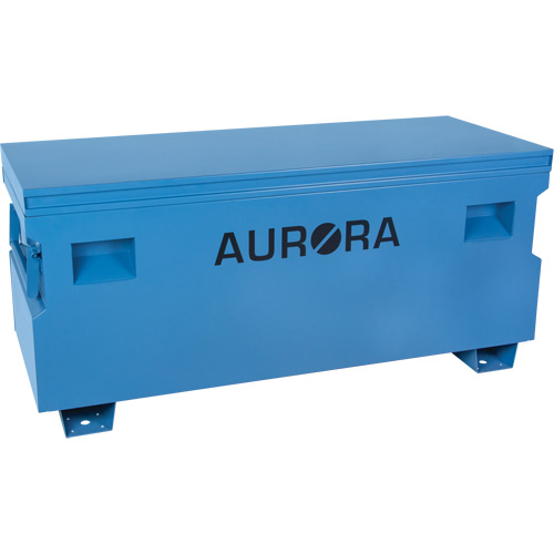 Jobsite Tool Box, 60" x 24" x 27-1/2", Steel, Blue Southpoint Industrial Supply