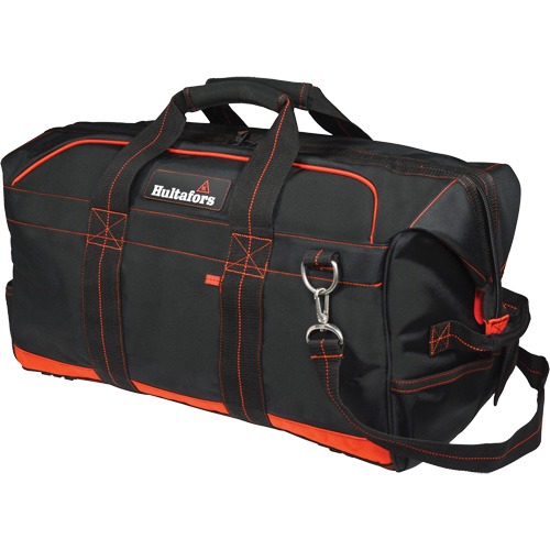 Sac professionnel de 24" pour &eacute;quipement d'entrepreneur, Polyester balistique, Noir/Rouge Southpoint Industrial Supply