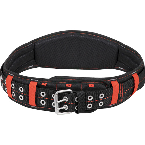 5" Padded Belt, Black/Red Southpoint Industrial Supply