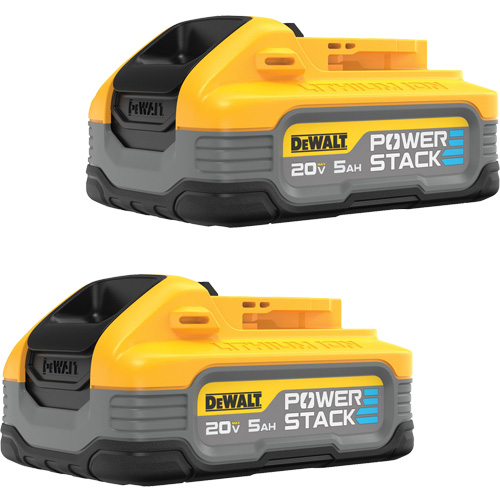 POWERSTACK Battery 2-Pack, Lithium-Ion, 20 V, 5 Ah Southpoint Industrial Supply