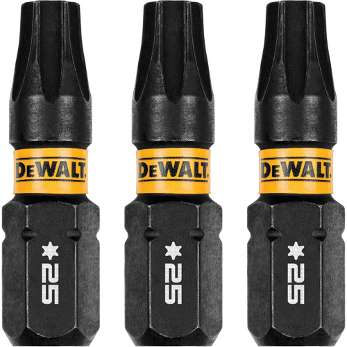 3-Piece FLEXTORQ&reg; Impact Screwdriving Bits, Torx, T-25, 1/4" Drive Southpoint Industrial Supply