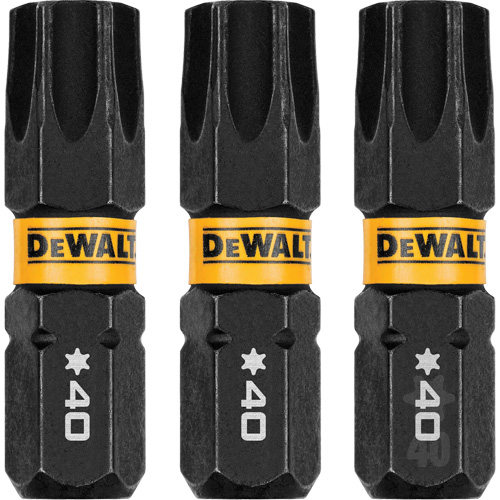 Forets pour tournevis &agrave; chocs FLEXTORQ 3 mcx, Torx, T-40, Prise 1/4" Southpoint Industrial Supply