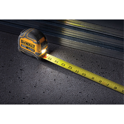 Ruban &agrave; mesurer &agrave; lampe DEL TOUGHSERIES, 25' Southpoint Industrial Supply