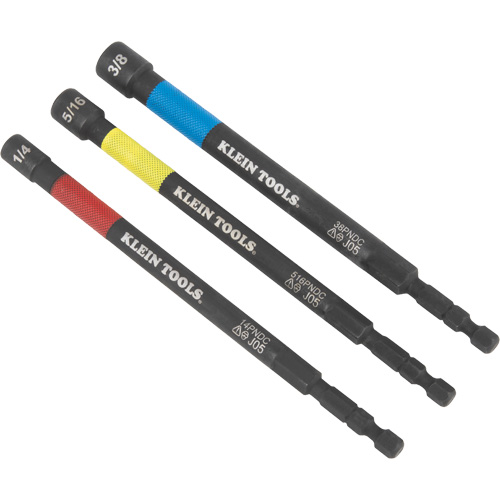 11-in-1 Impact-Rated Driver and Flip Socket 2-Piece Set, 1/4" Drive, 6-3/10" L, Magnetic Southpoint Industrial Supply