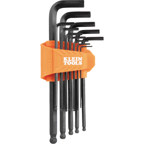 L-Style Ball-End Hex Key Wrench Set, 12 Pcs., Imperial Southpoint Industrial Supply