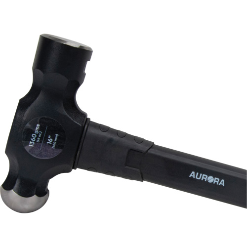 Marteau &agrave; panne ronde, Poids de la t&ecirc;te 48 oz, Face Ordinaire, Prise Fibre de verre Southpoint Industrial Supply