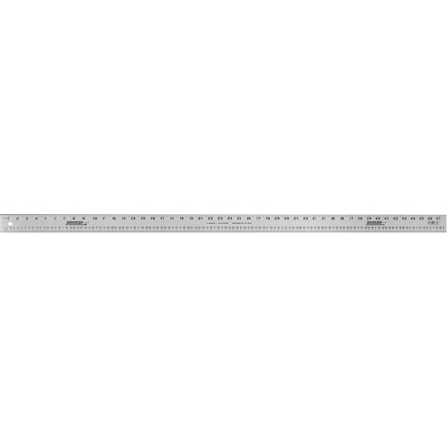 Aluminum Inch/Metric Straight Edge, 48" L, 2" W Southpoint Industrial Supply