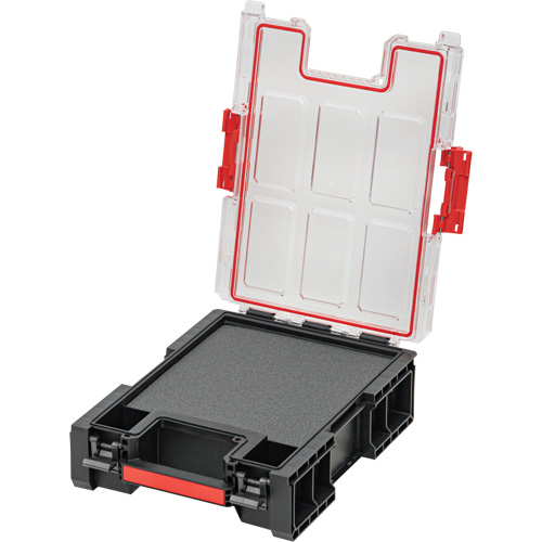 Arx Medium Tall Organizer with Multilayer Foam Inserts, 10-2/5" x 14-3/10" x 4-1/5", Black Southpoint Industrial Supply