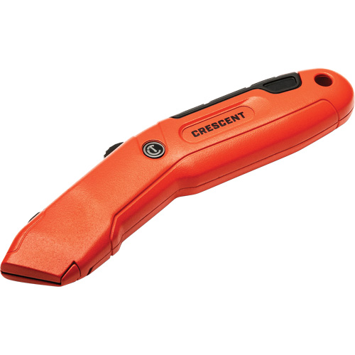 Auto-Retracting Safety Knife, 1", Steel, Aluminum Handle Southpoint Industrial Supply