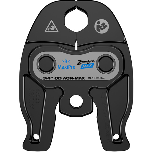 3/4" ZoomLock&reg; MAX Press Jaw for M12 FORCE LOGIC Press Tools Southpoint Industrial Supply