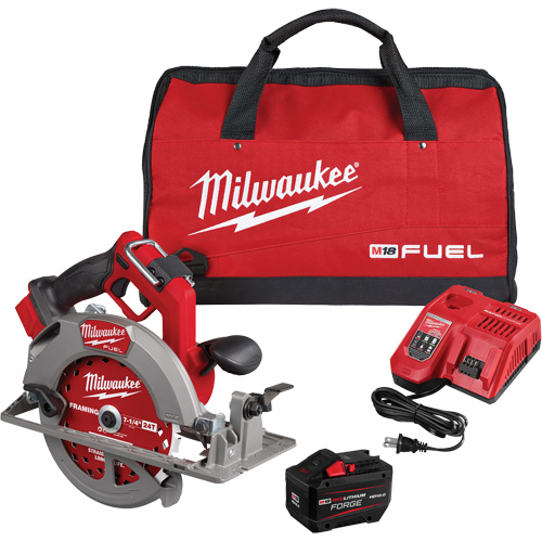 Ensemble de scie circulaire Fuel, 7-1/4", 18 V Southpoint Industrial Supply