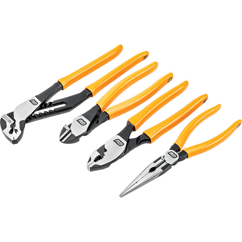 PITBULL Mixed Dual Material Plier Set, 4 Pieces Southpoint Industrial Supply