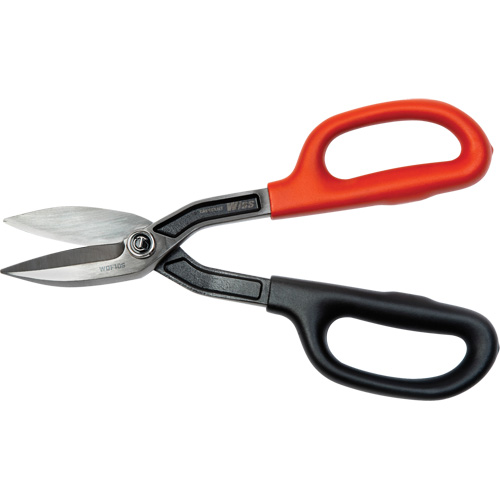 Cisaille de ferblantier droite, Longueur de coupe de 2", Coupe Droit Southpoint Industrial Supply