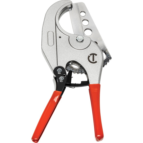 Ratcheting PVC Pipe Cutter with Dipped Grips, 1/4"- 2-3/8" Capacity Southpoint Industrial Supply