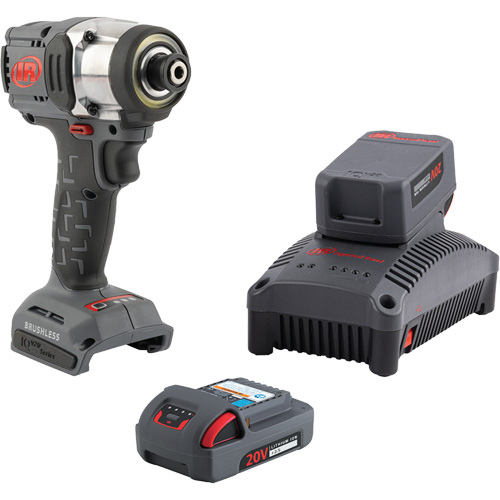 Quick-Change Cordless Impact Driver Kit, 20 V, 1/4" Socket Southpoint Industrial Supply
