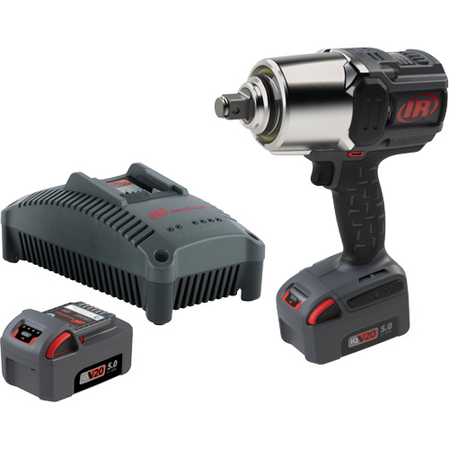 Cordless Impact Wrench Kit with Friction Ring Thru-Hole, 20 V, 3/4" Socket Southpoint Industrial Supply